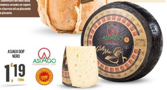 Despar Asiago DOP Nero offerta