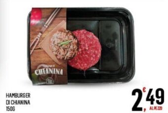 Despar Hamburger di Chianina 150g offerta