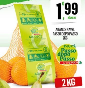 Despar Arance Navel Passo Dopo Passo 2kg offerta