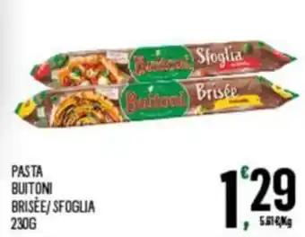 Despar Buitoni Pasta Brisèe/Sfoglia 230g offerta
