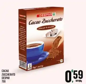 Despar Despar Cacao Zuccherato 75g offerta