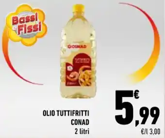Conad Conad Olio Tuttifritti 2 litri offerta