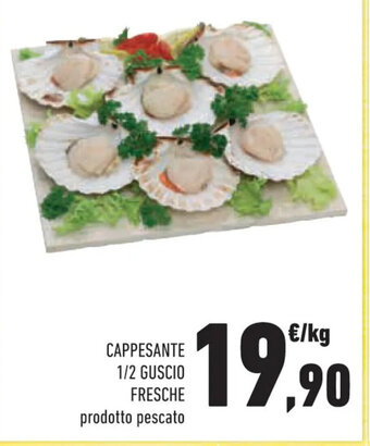 Conad Cappesante 1/2 Guscio Fresche prodotto pescato offerta