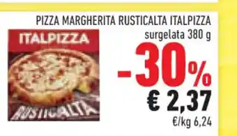 Conad Italpizza Pizza Margherita Rusticalta surgelata 380 g offerta