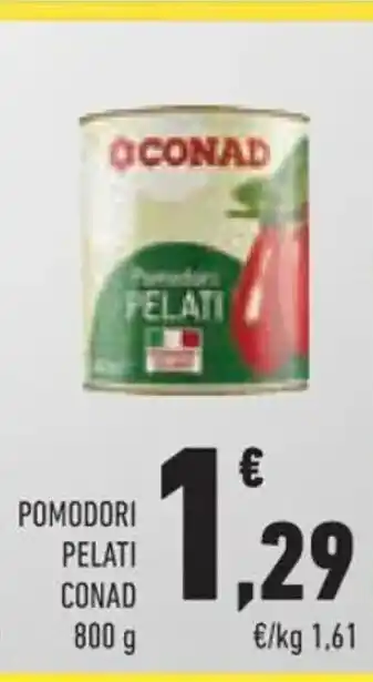 Conad Conad Pomodori Pelati 800 g offerta