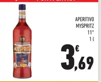 Conad Myspritz Aperitivo 11° 1L offerta