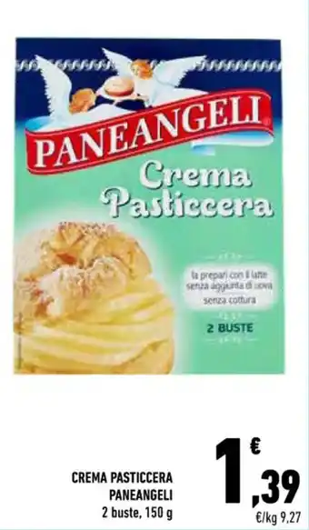 Conad Paneangeli Crema Pasticcera 2 buste, 150 g offerta