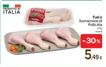 Carrefour Aia Fusi o Sovracosce di Pollo al kg offerta