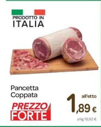 Carrefour Pancetta Coppata offerta