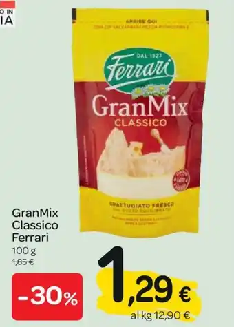 Carrefour GranMix Classico Ferrari 100 g offerta