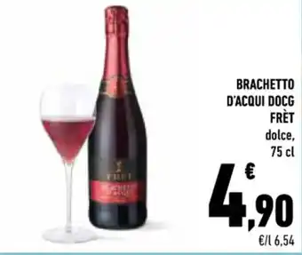 Conad Brachetto D'Acqui DOCG Frèt dolce 75 cl offerta