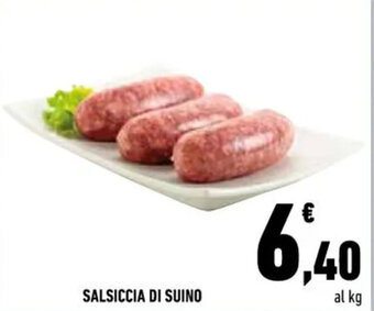 Conad Salsiccia di Suino offerta