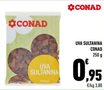Conad Conad Uva Sultanina 250 g offerta