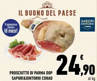 Conad Conad Sapori & Dintorni Prosciutto di Parma DOP offerta