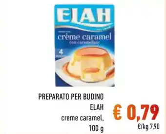 Conad Elah Preparato per Budino creme caramel, 100 g offerta