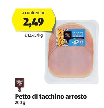 ALDI Petto di tacchino arrosto 200 g offerta