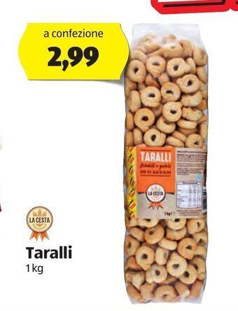 ALDI Taralli 1 kg offerta