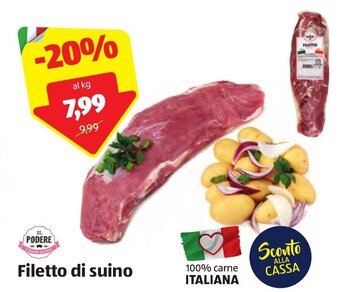 ALDI IL Podere Filetto di suino offerta