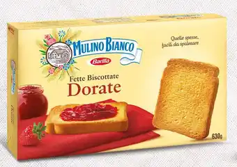 Conad Mulino Bianco Fette Biscottate dorate/integrali 630g offerta