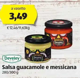 ALDI Develey Salsa guacamole e messicana 280/300 g offerta