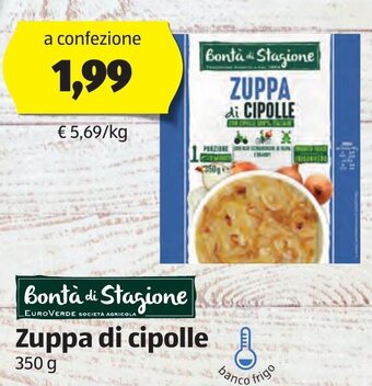 ALDI Bonta di Stagione Zuppa di cipolle 350 g offerta