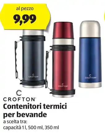 ALDI Crofton Contenitore termici per bevande 350 ml offerta