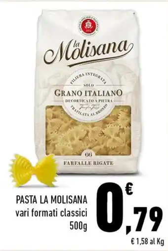 Conad La Molisana Pasta vari formati classici 500g offerta