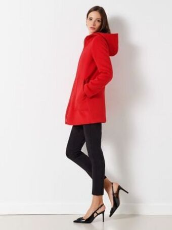Rinascimento Cappotto con cappuccio offerta