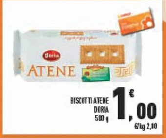 Conad Doria Biscotti Atene 500 g offerta