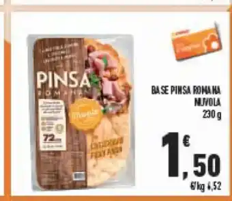 Conad Pinsa Base Romana Nuvola 230 g offerta