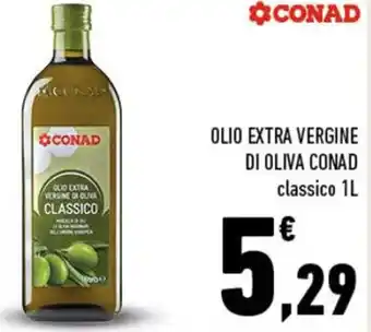 Conad Conad Olio Extra Vergine di Oliva classico 1L offerta
