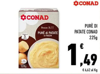 Conad Conad Purè di Patate 225g offerta
