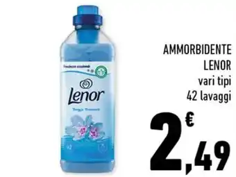 Conad Lenor Ammorbidente vari tipi 42 lavaggi offerta