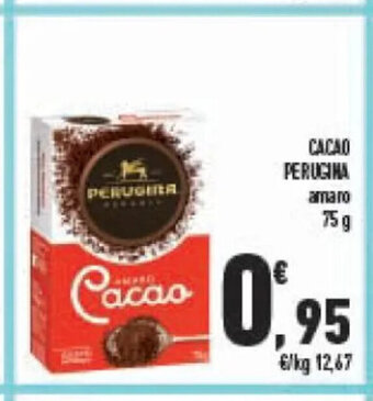 Conad Cacao Perugina amaro 75 g offerta