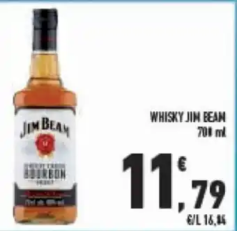 Conad Jim Bean Whisky 700 ml offerta