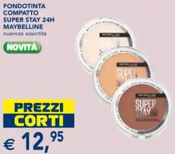 Maybelline Fondotinta Compatto Super Stay 24H Nuances Assortite