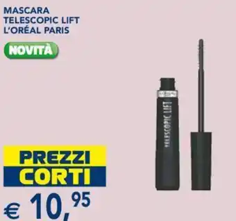 Esselunga L'Oréal Paris Mascara Telescopic Lift Novità offerta
