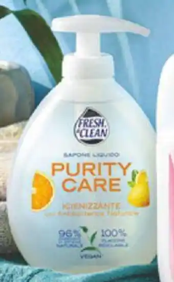 Esselunga Fresh&Clean Sapone Liquido Sensitive, Igienizzante io Idratante 300 ml offerta