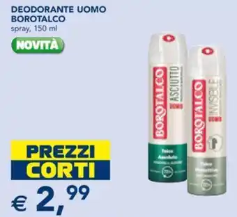 Esselunga Borotalco Deodorante Uomo Spray 150 ml offerta