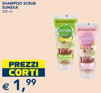 Esselunga Sunsilk Shampoo Scrub 200 ml offerta