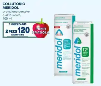 Meridol Collutorio Protezione Gengive o Alito Sicuro 400 ml