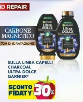 Esselunga Garnier Ultra Dolce Sulla Linea Capelli Charcoal offerta