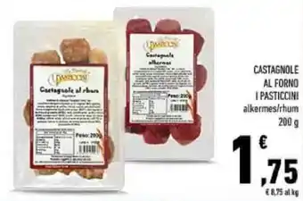 Conad I Pasticcini Castagnole Al Forno Alkermes/Rhum 200 g offerta