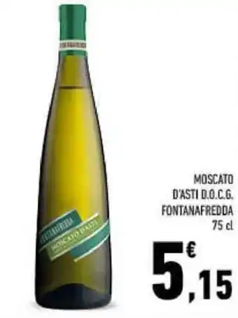 Conad Fontanafredda Moscato D'Asti D.O.C.G. 75 cl offerta