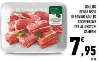 Conad Campani Bollito Senza Osso Di Bovino Adulto Cooperativa Tra Allevatori offerta