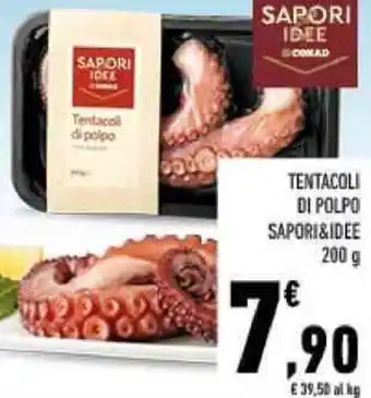 Conad Sapori&Idee Tentacoli di Polpo 200 g offerta
