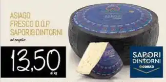 Conad Sapori & Dintorni Asiago Fresco D.O.P. offerta