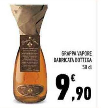 Grappa Vapore Barricata Bottega 50 cl