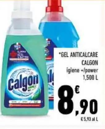 Conad Calgon Gel Anticalcare igieni + power 1,500 l offerta