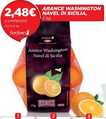 Coop Arance Washington Navel di Sicilia 2 kg offerta
